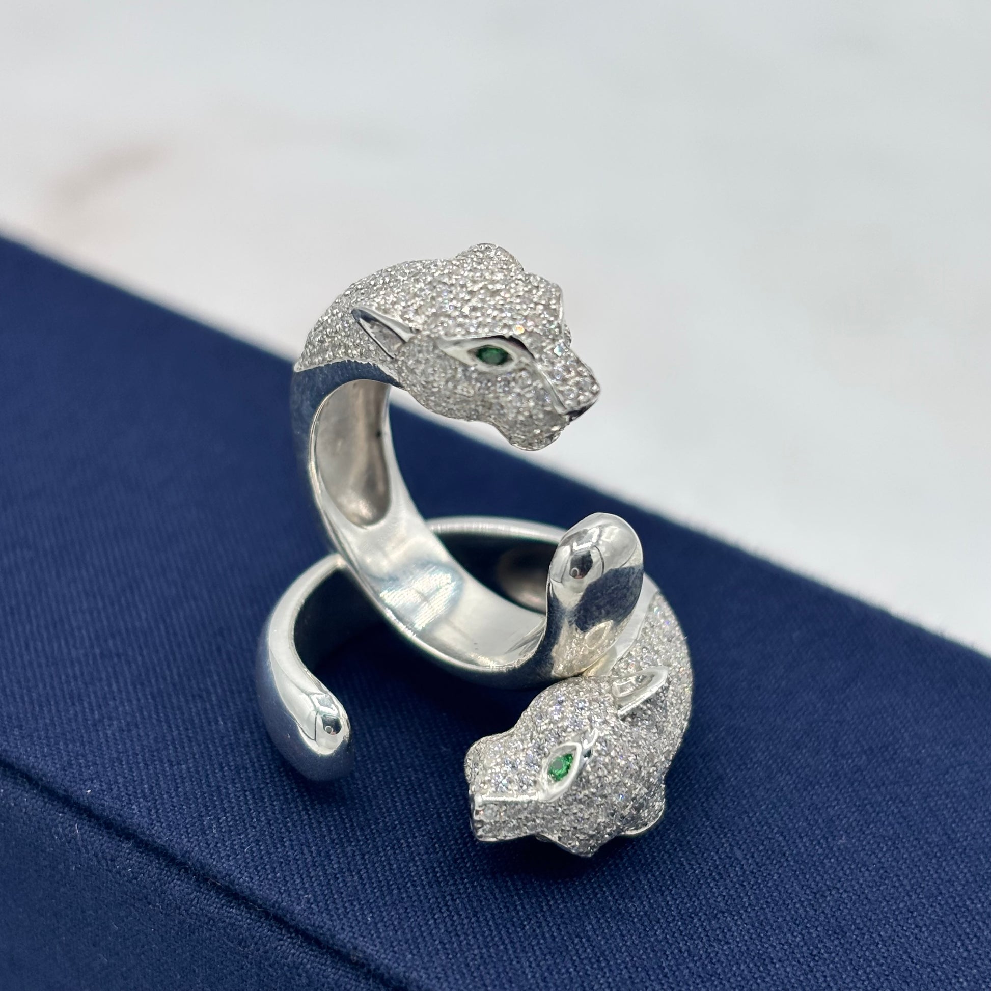 Panthers Silver ring