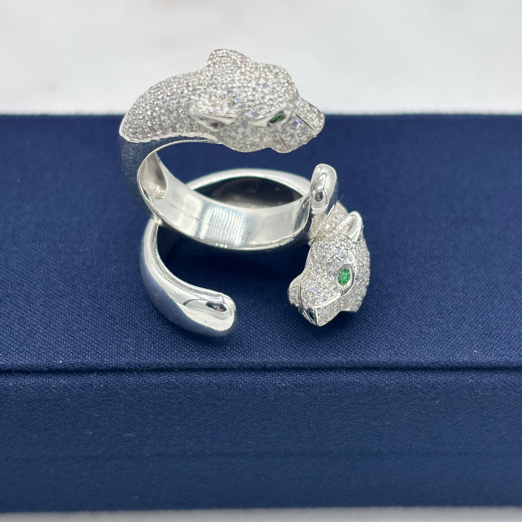 Panthers Silver ring