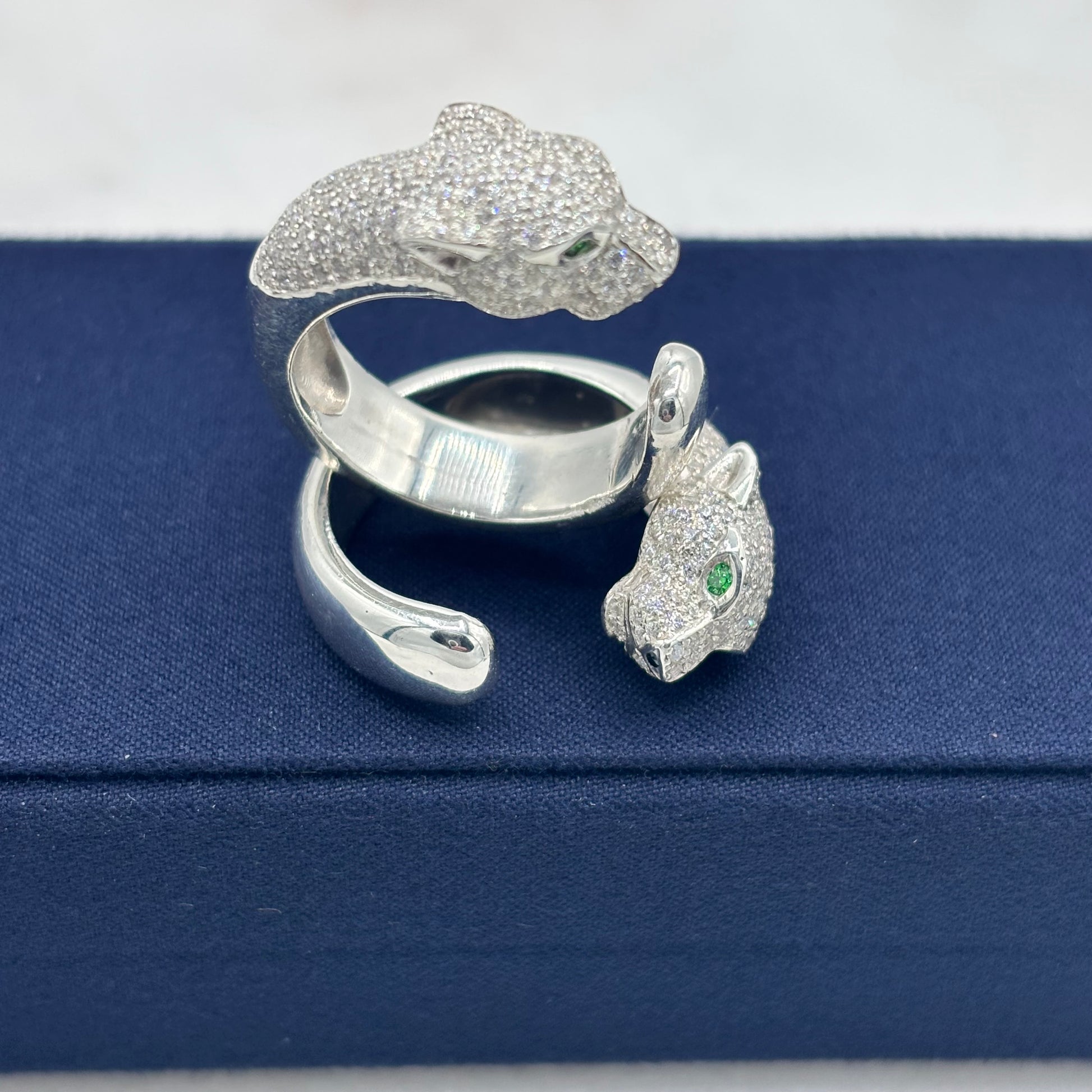 Panthers Silver ring