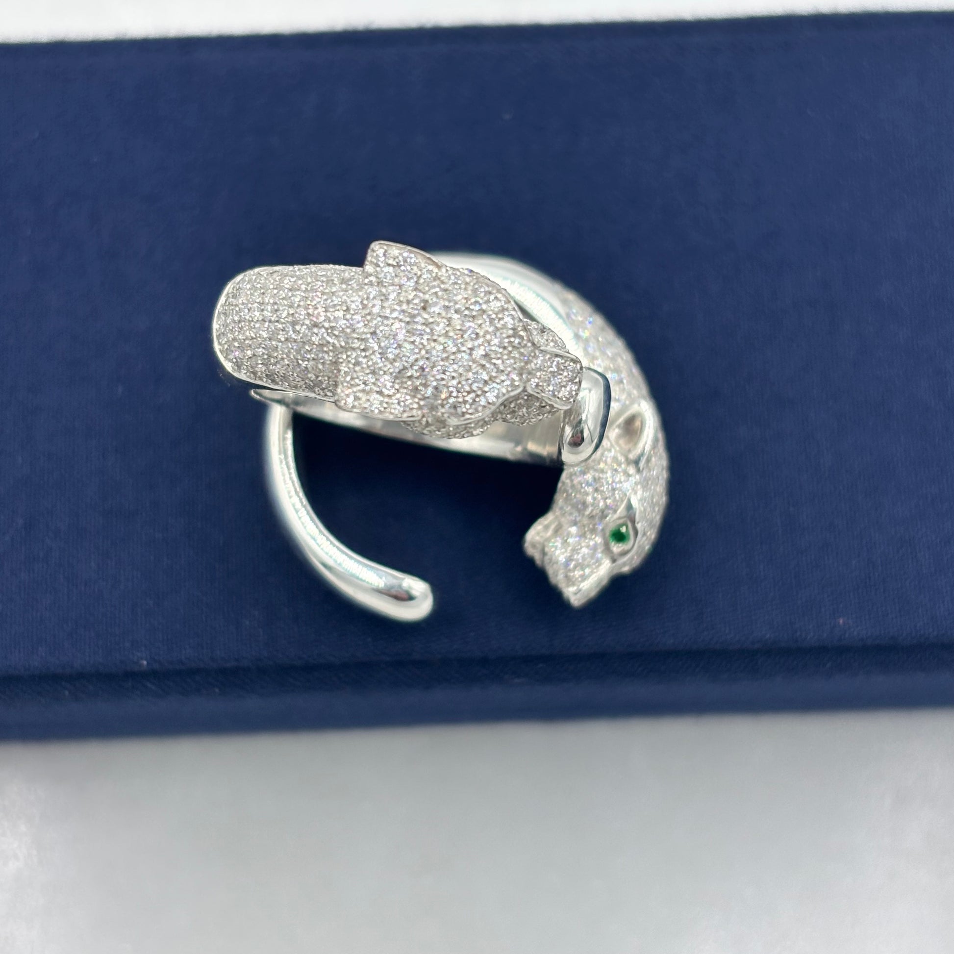 Panthers Silver ring