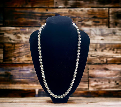 Ball Fine Silver Necklace