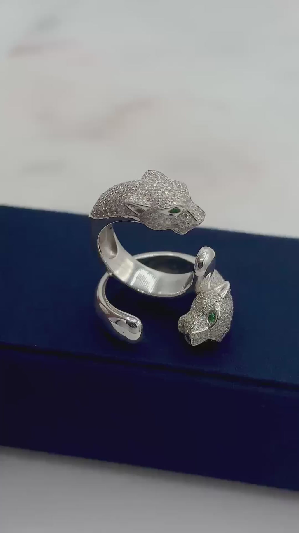 Panthers Silver ring